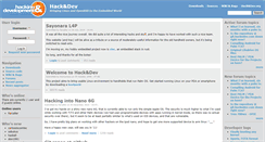 Desktop Screenshot of l4p.hackndev.org