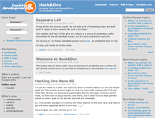 Tablet Screenshot of l4p.hackndev.org